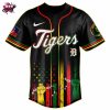 Detroit Tigers MLB X Juneteenth Freedom Day June 19th 2025 Baseball Jersey