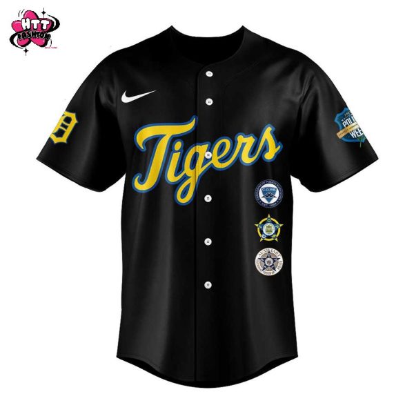 Detroit Tigers National Police Week Night 2025 Baseball Jersey