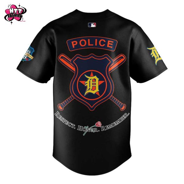 Detroit Tigers National Police Week Night 2025 Baseball Jersey