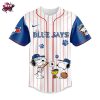 Detroit Tigers Snoopy Happy Father's Day 2025 Baseball Jersey