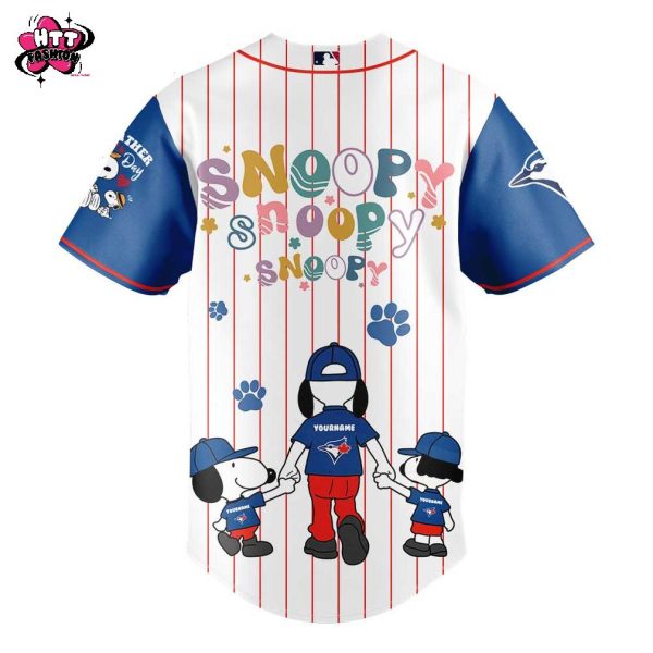 Detroit Tigers Snoopy Happy Father’s Day 2025 Baseball Jersey