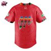 Diablos Rojos del Mexico Mexican Heritage Night 2025 Red Baseball Jersey