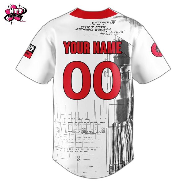 Diablos Rojos del Mexico x Star War Special New 2025 Custom Name And Number Baseball Jersey