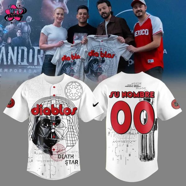 Diablos Rojos del Mexico x Star Wars Custom Name And Number 2025 Baseball Jersey