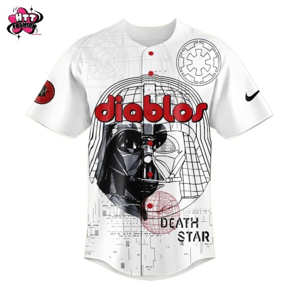 Diablos Rojos del Mexico x Star Wars Custom Name And Number 2025 Baseball Jersey