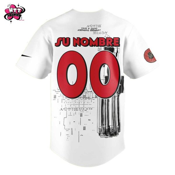 Diablos Rojos del Mexico x Star Wars Custom Name And Number 2025 Baseball Jersey
