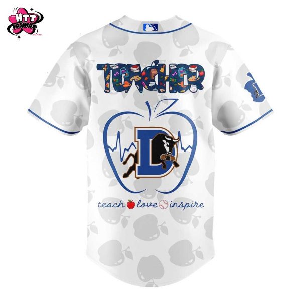 Durham Bulls Teacher Appreciation Night 2025 Baseball Jersey