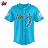 Everett AquaSox Grateful Dead 60th Anniversary 2025 Baseball Jersey