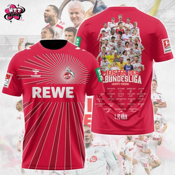 FC Koln MEISTER Der Bundesliga 2024-2025 T-Shirt