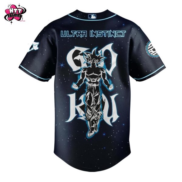Goku Ultra Instinct x Toronto Blue Jays MLB 2025 Baseball Jersey