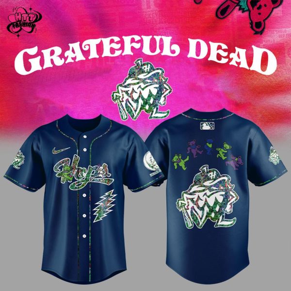 Hillsboro Hops Grateful Dead 60th Anniversary 2025 Baseball Jersey