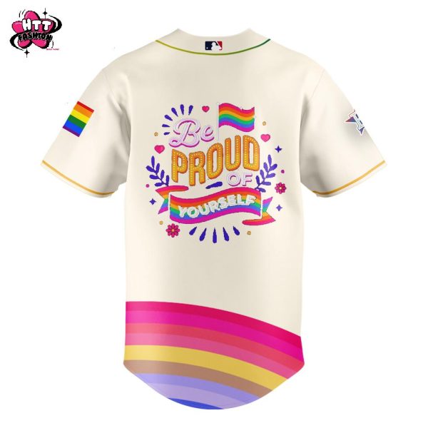 Houston Astros MLB Pride Month 2025 Special New Baseball Jersey