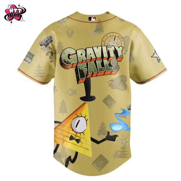 Houston Astros MLB x Gravity Falls 2025 Baseball Jersey