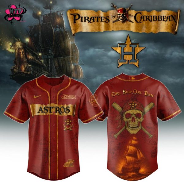 Houston Astros Pirates of the Caribbean 2025 Baseball Jersey