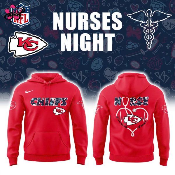Kansas City Chiefs NFL Nurses Appreciation Night 2025 Hoodie