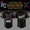 Los Angeles Angels MLB Star Wars Night 2025 Black Edition Baseball Jersey