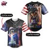 Kid Rick Happy Fourth Of July Custom Name And Number Baseball Jersey