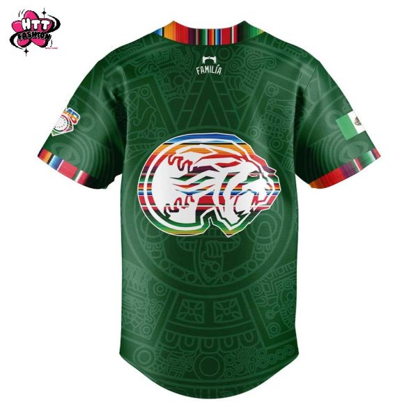 Leones de Yucatan Mexican Heritage Night 2025 Red Baseball Jersey