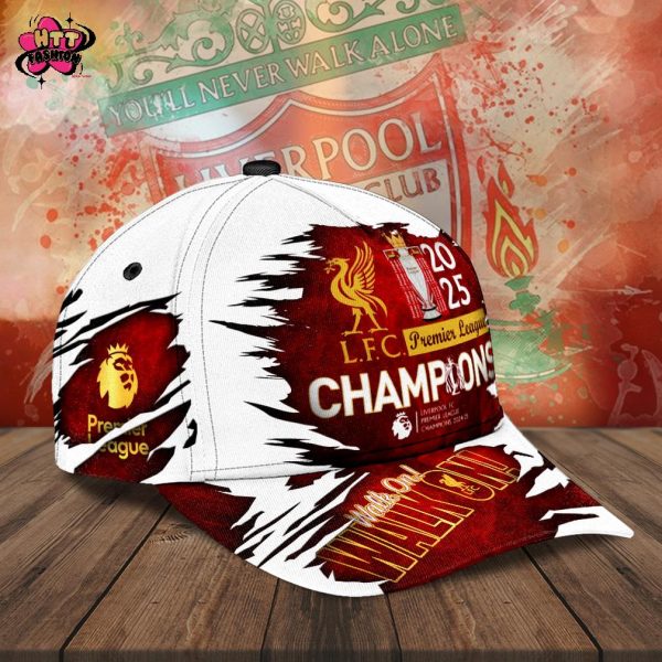 Liverpool FC Premier League Champions 2024-2025 Classic Cap