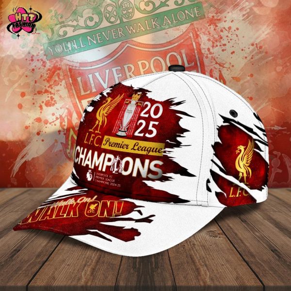 Liverpool FC Premier League Champions 2024-2025 Classic Cap
