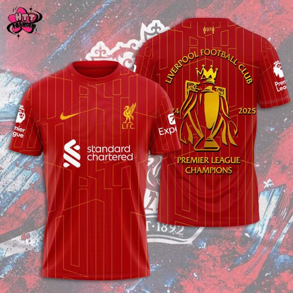 Liverpool Football Club 2024-2025 Premier League Champions Limited Edition Hoodie