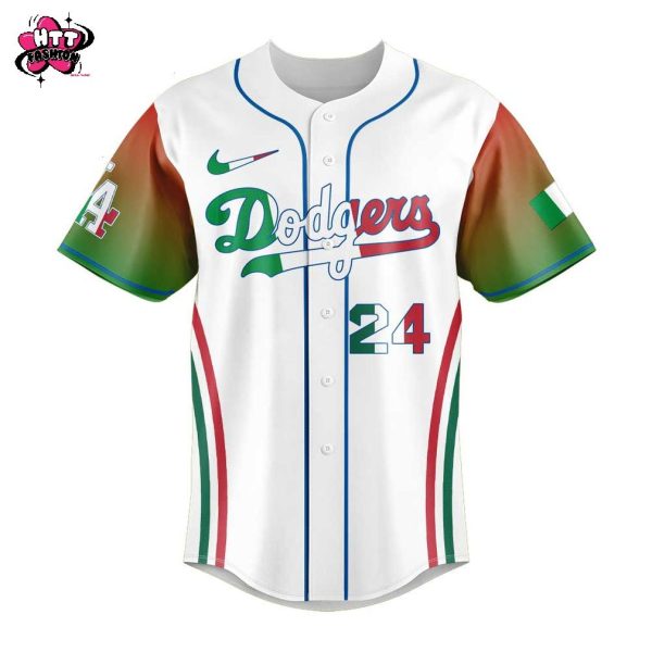 Los Angeles Dodgers Italian Heritage Night 2025 Baseball Jersey