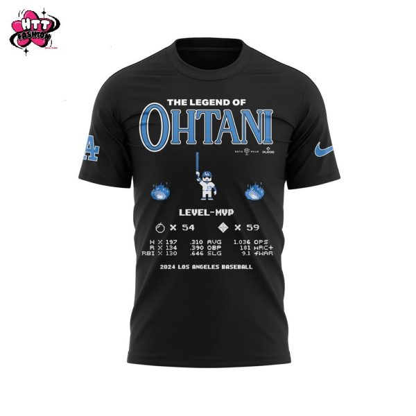Los Angeles Dodgers Kike Hernandez Wear The Legend Of Ohtani 2025 T-Shirt