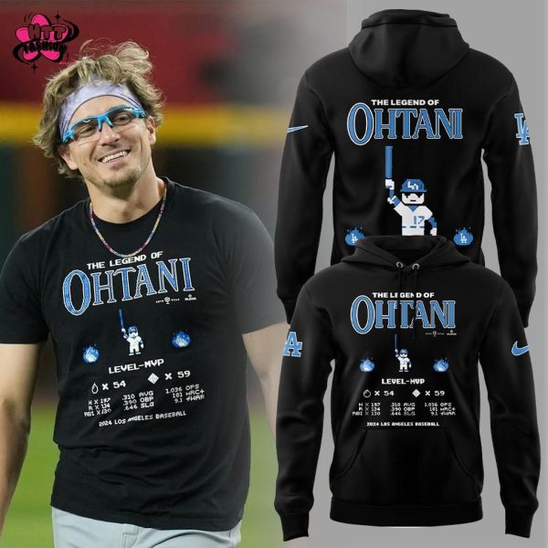 Los Angeles Dodgers Kike Hernandez Wear The Legend Of Ohtani 2025 T-Shirt