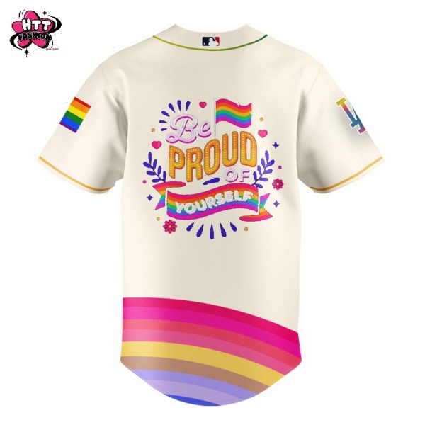 Los Angeles Dodgers MLB Pride Month 2025 Special New Baseball Jersey
