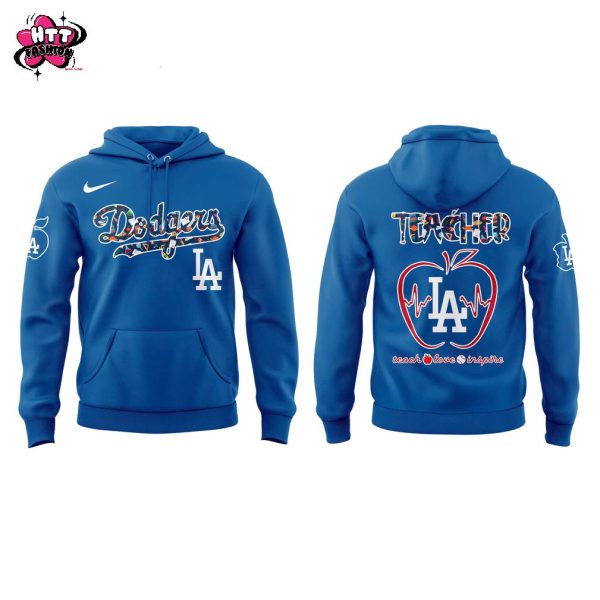 Los Angeles Dodgers MLB Teacher Appreciation Night 2025 Special New Hoodie