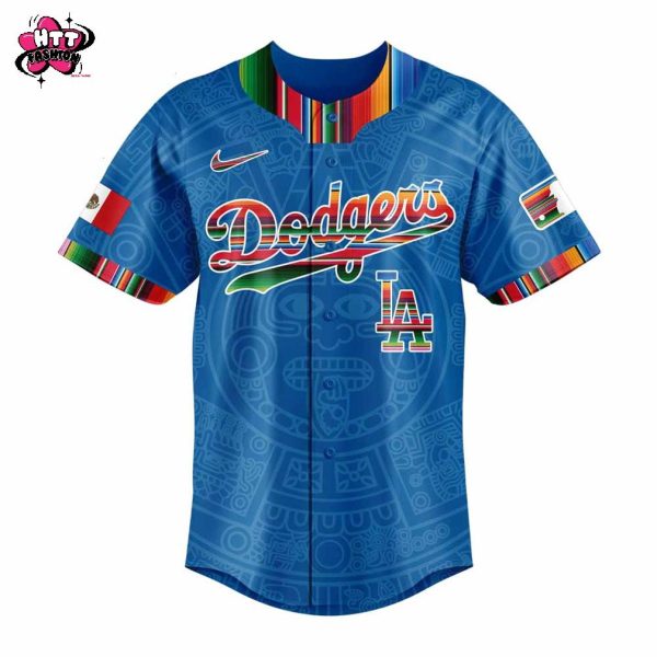 Los Angeles Dodgers Mexican Heritage Night 2025 Baseball Jersey