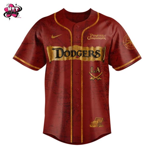 Los Angeles Dodgers Pirates of the Caribbean 2025 Baseball Jersey