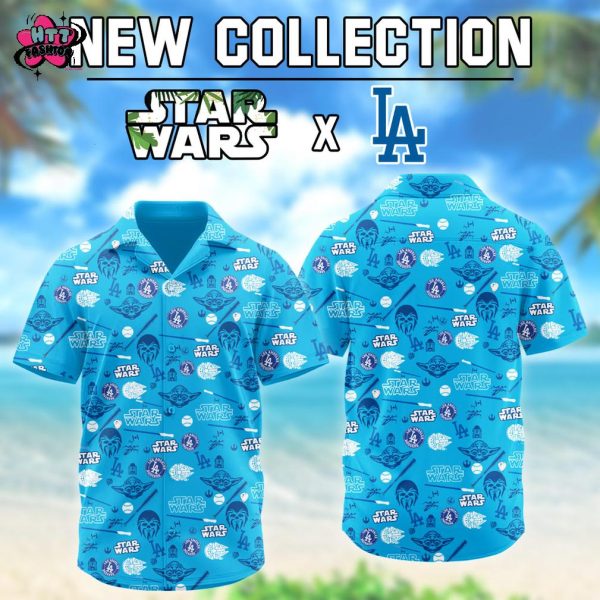 Los Angeles Dodgers x Star Wars New Collection Summer 2025 Hawaiian Shirt