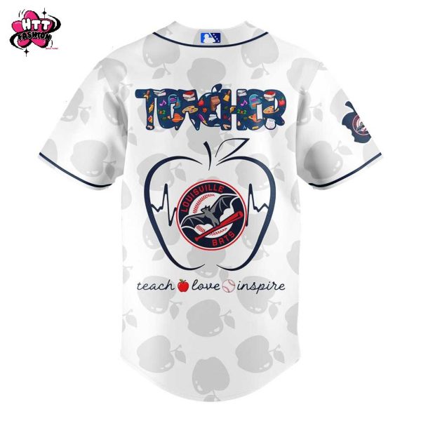 Louisville Bats Teacher Appreciation Night 2025 Baseball Jersey