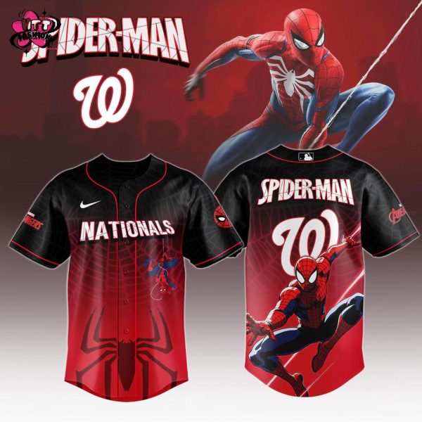 MLB Team Mix Spider Man 2025 Special New Baseball Jersey