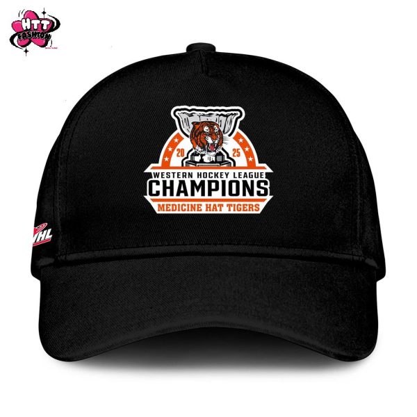 Medicine Hat Tigers 2025 Western Hockey League Champions Hoodie