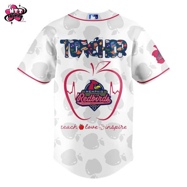 Memphis Redbirds Teacher Appreciation Night 2025 Baseball Jersey