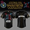 New York Mets MLB Star Wars Night 2025 Black Edition Baseball Jersey
