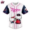 Minnesota Twins Hello Kitty Happy Mother's Day 2025 Baseball Jersey