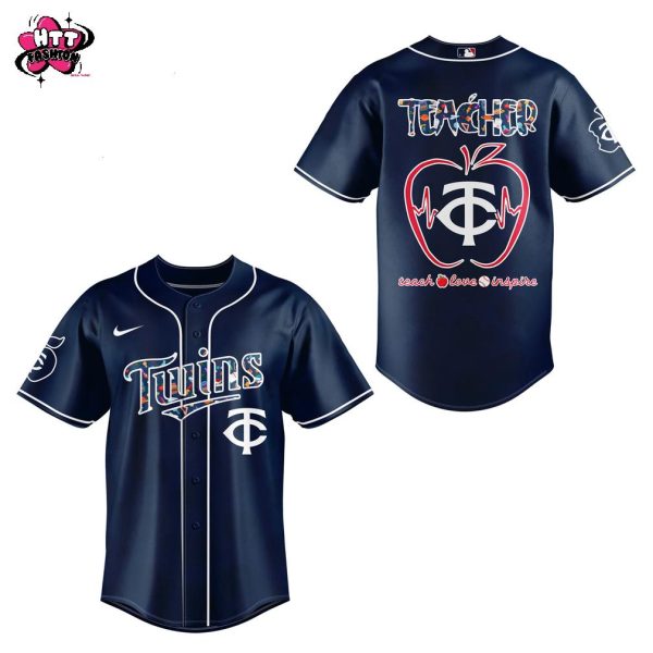 Minnesota Twins Teacher Appreciation Night 2025 Special New Baseball Jersey