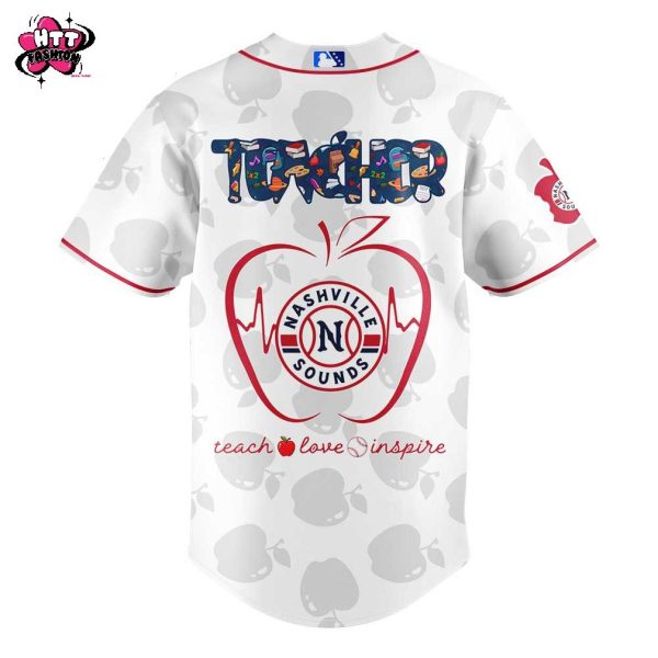 Nashville Sounds Teacher Appreciation Night 2025 Baseball Jersey