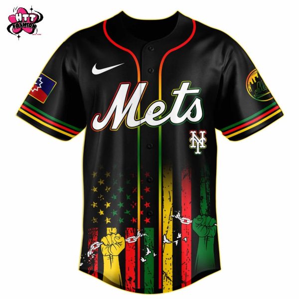 New York Mets MLB X Juneteenth Freedom Day June 19th 2025 Baseball Jersey