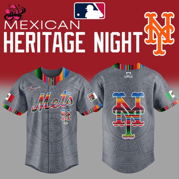 New York Mets Mexican Heritage Night 2025 Baseball Jersey