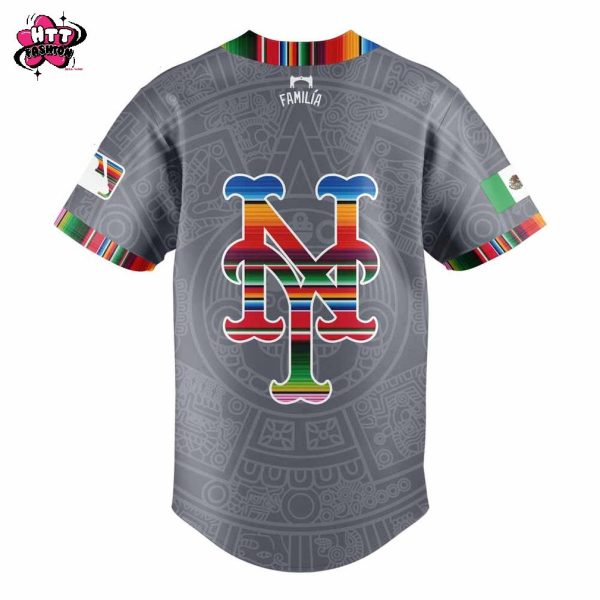 New York Mets Mexican Heritage Night 2025 Baseball Jersey