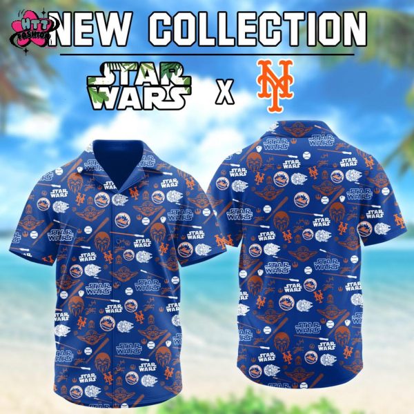 New York Mets x Star Wars New Collection Summer 2025 Hawaiian Shirt