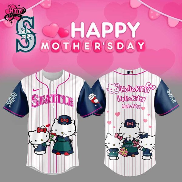 New York Yankees Hello Kitty Happy Mother’s Day 2025 Baseball Jersey