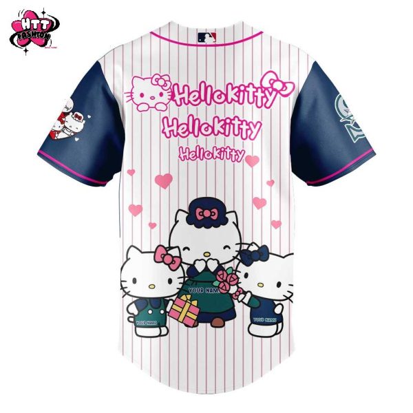 New York Yankees Hello Kitty Happy Mother’s Day 2025 Baseball Jersey