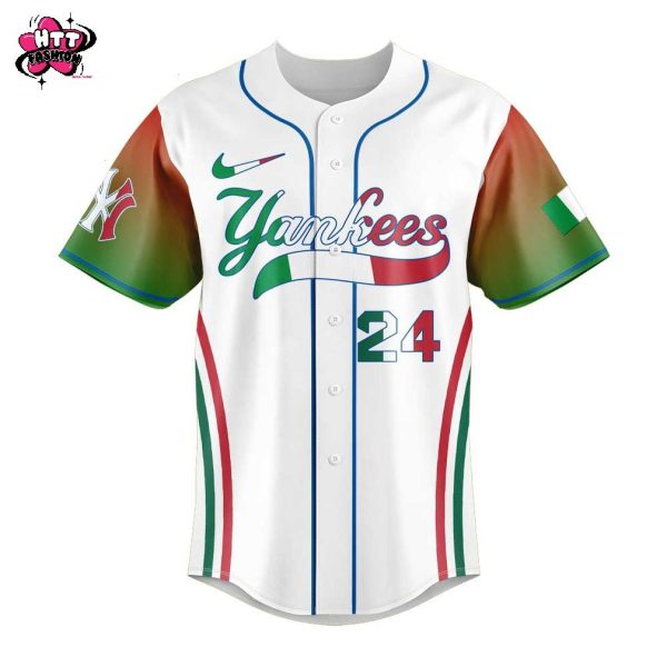 New York Yankees Italian Heritage Night 2025 Baseball Jersey