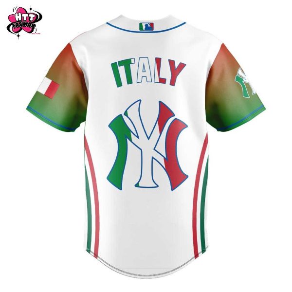 New York Yankees Italian Heritage Night 2025 Baseball Jersey