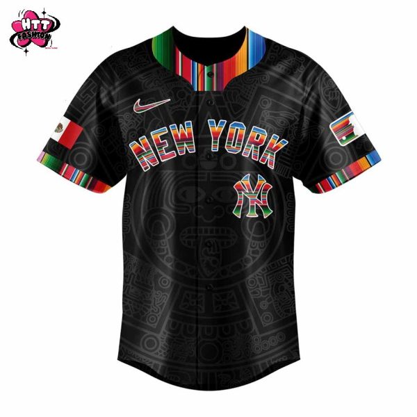 New York Yankees MLB Mexican Heritage Night 2025 Baseball Jersey